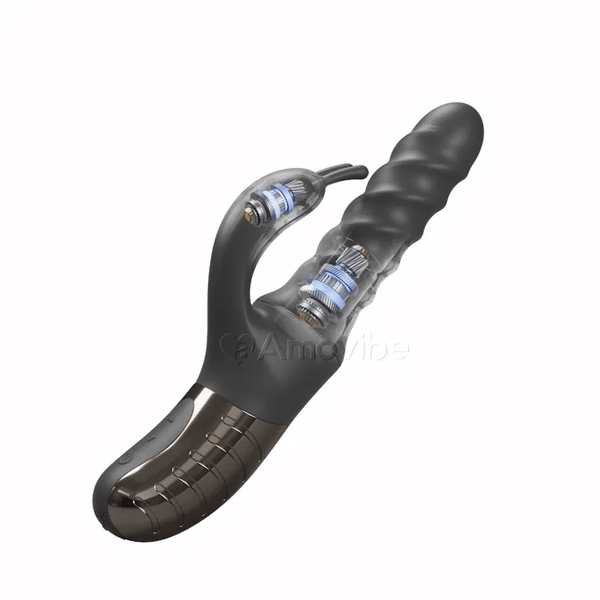 360° Thrusting & Rotating Massager for G-Spot and Clitoral Pleasure