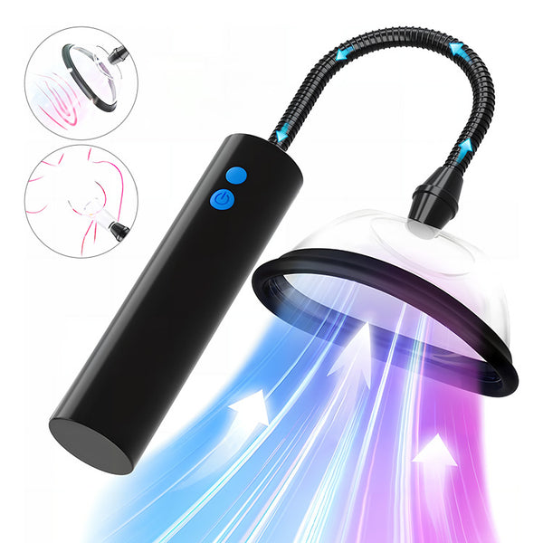 Power Suction Vaginal Pump – 3 Modes, Clitoral & Labia Stimulator