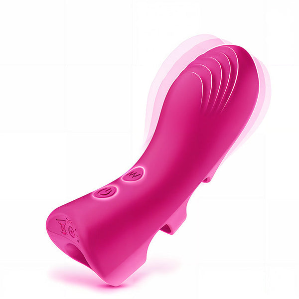 Silent Touch Finger Vibrator with 10 Vibration Modes