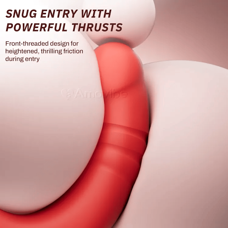 G Spot Vibrator with Licking & Thrusting