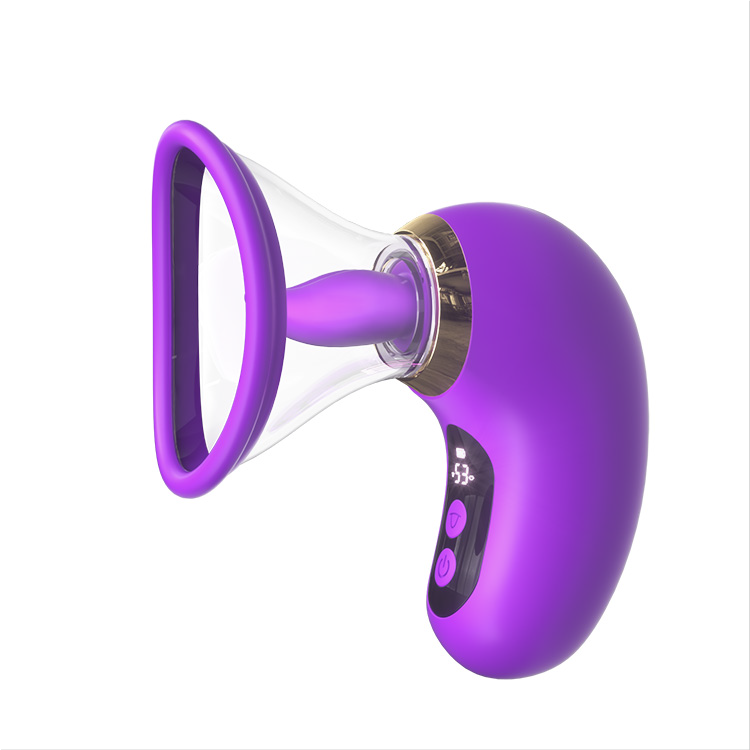 5-in-1  Vibrator with Sucking, Licking, and LCD Control
