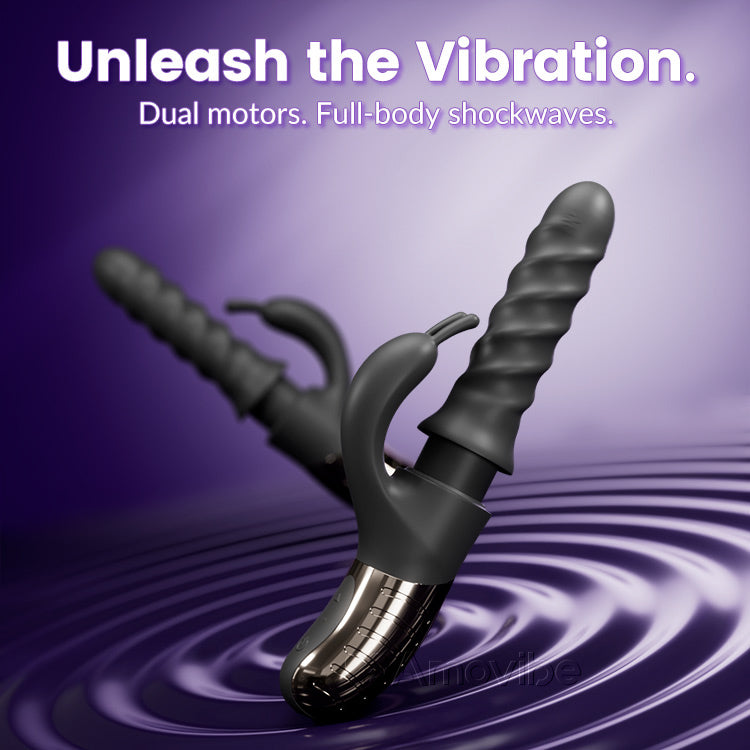 360° Thrusting & Rotating Massager for G-Spot and Clitoral Pleasure