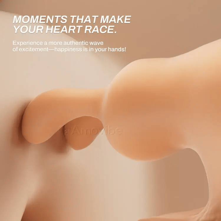 Thrusting Dildo with 10 Speed Thrust & Vibration