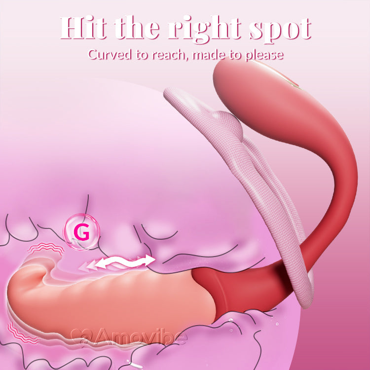 App-Controlled G-Spot Vibrator: Pulsating C-Spot, Silent
