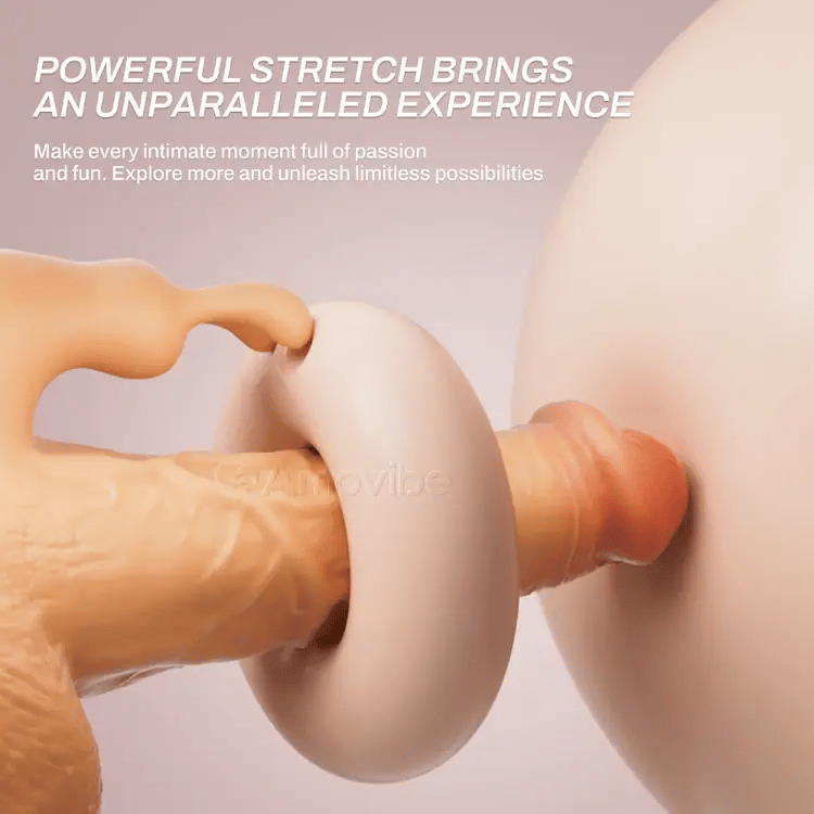 Thrusting Dildo with 10 Speed Thrust & Vibration