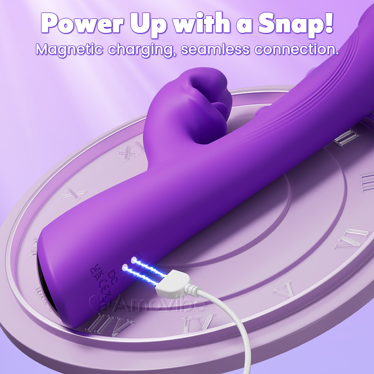 Kissing & Triple-Tap Vibrator – Clit & G-Spot Stimulation