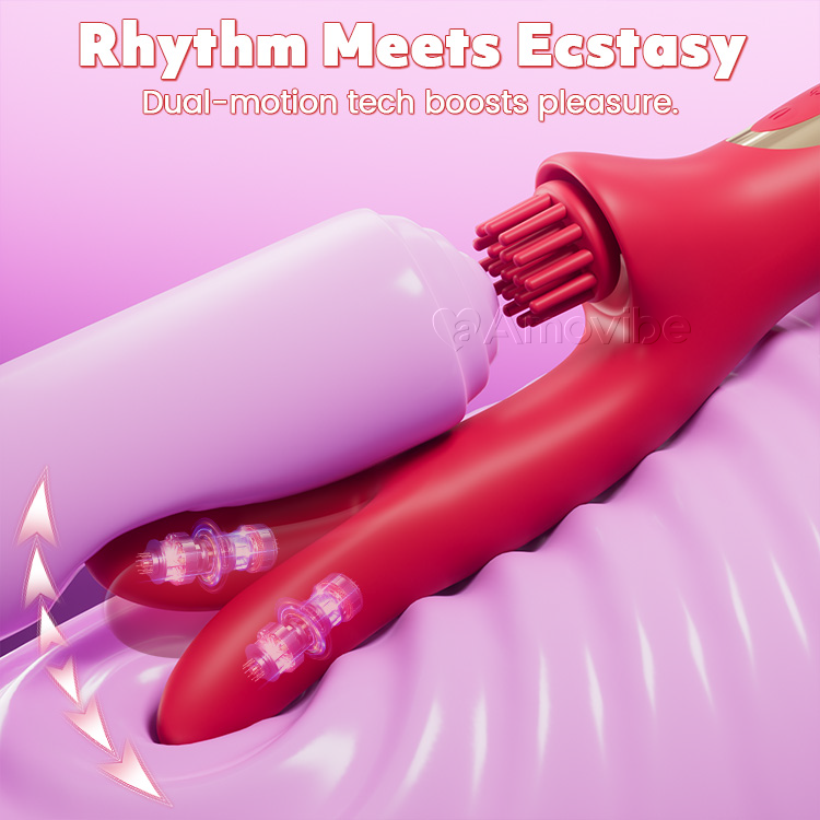 Sensual Come-Hither Rabbit Vibrator with Tickling Vibration