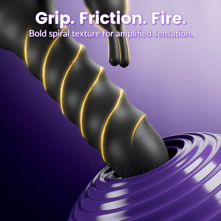 360° Thrusting & Rotating Massager for G-Spot and Clitoral Pleasure