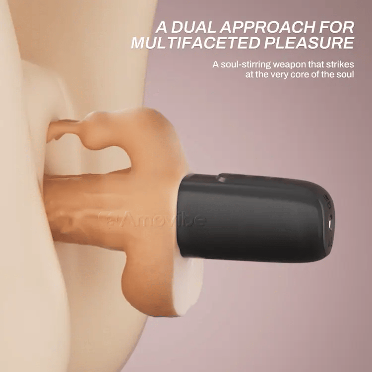 Thrusting Dildo with 10 Speed Thrust & Vibration