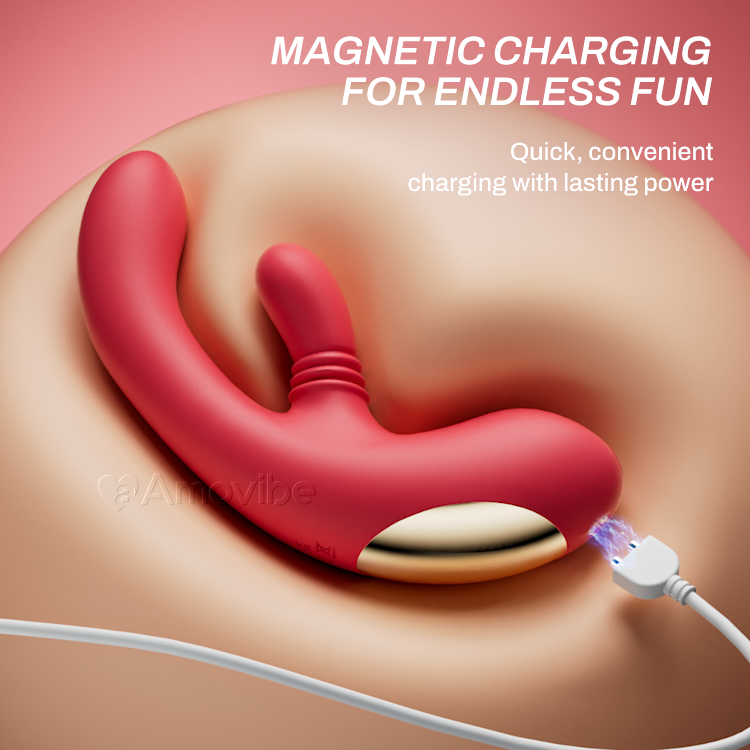 Rotating Clitoral Teaser and G-Spot Vibrator for Ultimate Pleasure
