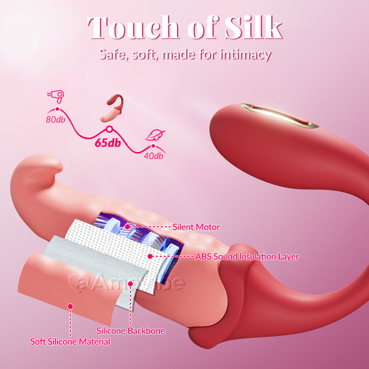 App-Controlled G-Spot Vibrator: Pulsating C-Spot, Silent