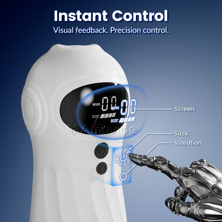 Automatic Male Masturbator – Suction & Vibration, App control