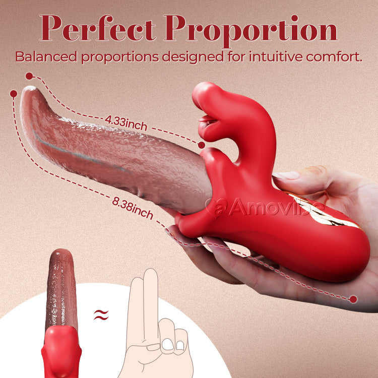 Oscillating Tongue Vibrator –  Teasing & Wiggling Stimulation