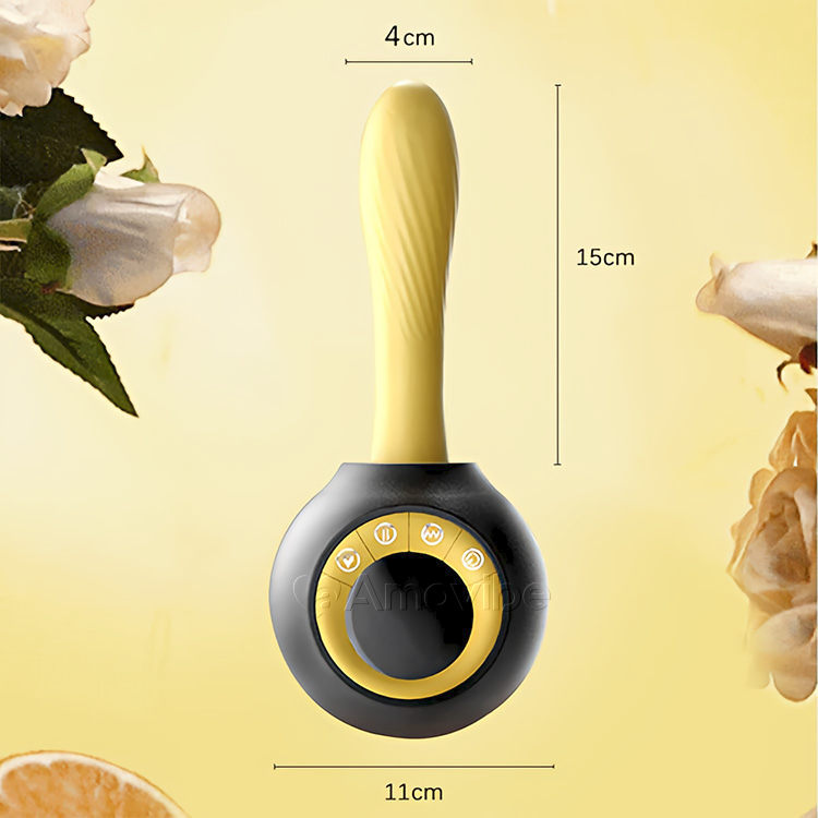 Thrusting & Vibrating Sex Machine with Warming Function & Remote Control