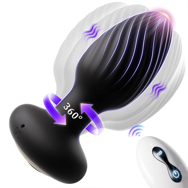 Solomon - Rotating Anal Pleaser with Vibration