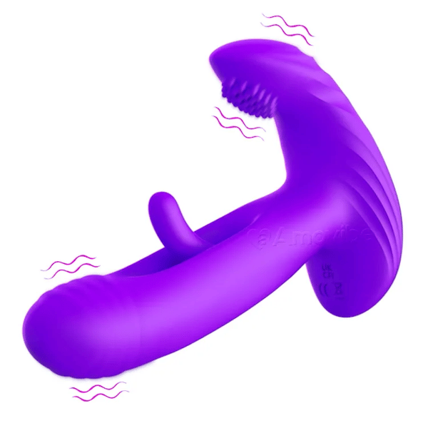 PulseBliss - G Spot Flutter Toy with Flapping & Vibration
